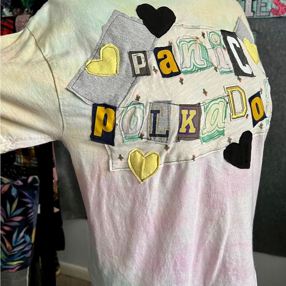 Ransom Note Tee Shirt - Sherbet Tie Dye - Picture 3 of 10